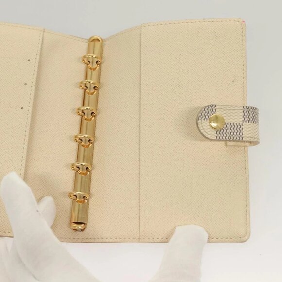 LOUIS VUITTON Damier Azur Agenda PM Day Planner Cover - Picture 13 of 15
